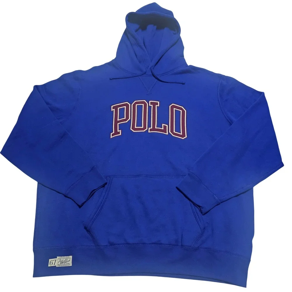 Polo Ralph Lauren collegiate arch logo fleece hoodie in size XXL Nwot